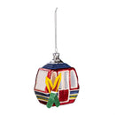 Christmas Vacation Ornament Gondola Lift Glass, Asst, 4.25"H