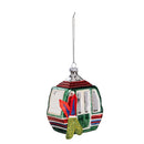 Christmas Vacation Ornament Gondola Lift Glass, Asst, 4.25"H