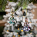 Season to Sparkle Ornament Ombre Tree Glass, Asst, 4.5"H