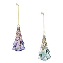 Season to Sparkle Ornament Ombre Tree Glass, Asst, 4.5"H