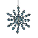 Season to Sparkle Ornament Snowflake with Gems, Asst, 6.5"H