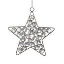 Season to Sparkle Ornament Star with Gems, Asst, 6.75"H