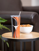 Stainless Steel Tumbler, 20oz, University of Texas,3ss999t