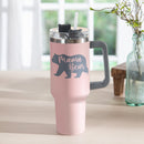 40oz Stainless Steel Canyon Cup w/ Straw, Mama Bear,3sshd013