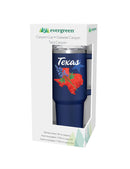 Tumbler Stainless-Steel Canyon Cup w/ Straw, Texas, 40oz, Gift Box
