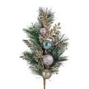 Season to Sparkle Stem Artificial, With Ornaments 24”H
