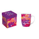 14oz Ceramic Cup w/ Gift Box, Mom A Title Above Queen