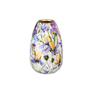 Golden Lilac Metal Vase Set