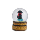 Heartfelt Cheer Water Globe Resin Christmas Dog, 3", CDU