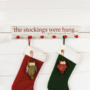 The stockings were hung... Wooden Mantel Sign