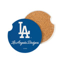 Los Angeles Dodgers Car Coaster Set, 2pc