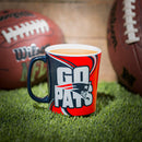 New England Patriots, 14oz Ceramic Cup of Awesome with Matching Box