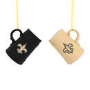 New Orleans Saints Ceramic Mini Stein, 3oz, set of 2