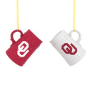 University of Oklahoma Ceramic Mini Stein, 3oz, set of 2