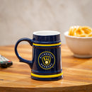 Milwaukee Brewers Ceramic Stein Cup, 24oz