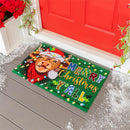 Merry Highland Ho Embossed Mat