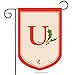 Flag,Applique,Gar,Holiday Monogram U