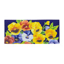 Welcome Pansies Sassafras Switch Mat