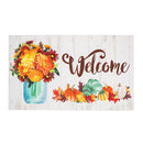 Fall Mums Floral Mason Jar Sassafras Estate Switch Mat