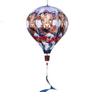 Patriotic Highland Cow Balloon Spinner