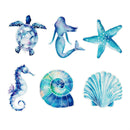 Seaside Retreat Door Décor, Screen Saver, Coastal Icon, CDU
