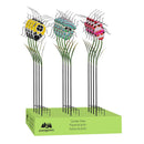 Garden of Wonder Garden Stake, Metal Bright Beetle, 39", CDU