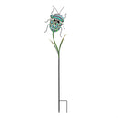 Garden of Wonder Garden Stake, Metal Bright Beetle, 39", CDU