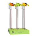 Cottage Garden Rain Gauge, Perched Bird Rain Gauge Garden Stake, 44", CDU