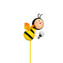 Cottage Garden Stake, Jolly Bug Metal Plant Pick, CDU