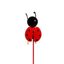 Cottage Garden Stake, Jolly Bug Metal Plant Pick, CDU