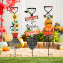 Garden Harvest Metal Garden Stake, 36"H, CDU