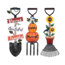 Garden Harvest Metal Garden Stake, 36"H, CDU