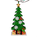 Twas the Night Garden Statue, Metal Statue, Santa Delivery, 25.5"H