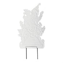 Twas the Night Garden Stake, Metal Garden Stake, Festive Friends, 24"H, Asst of 3, CDU