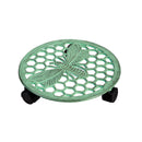 Metal Plant Caddy, Green Bee