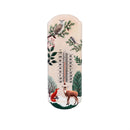 Winter Grove Thermometer, Metal, Forest Animal, Asst of 3