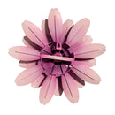 What She Shed Wind Spinner, Metal Pink Sunflower Wall Spinner, 13"