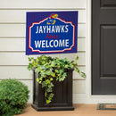 University of Kansas Yard Sign, "Fans Welcome"