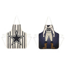 Dallas Cowboys, Double Side Apron
