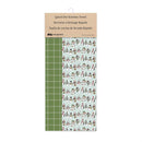 Twas The Night Kitchen Towel Quick Dry Waffle Weave Double-Sided, Snowman, 30"L x 18"W