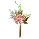 Cottage Garden Stem Artificial Floral Bouquet, 12", Asst of 3, Program