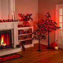 Halloween Maple Indoor/Outdoor LED Color Changing Tree, 48"H