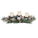 Season to Sparkle Faux Floral Table Decor Candle Holder Artificial