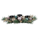 Season to Sparkle Faux Floral Table Decor Candle Holder Artificial