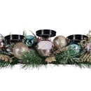 Season to Sparkle Faux Floral Table Decor Candle Holder Artificial
