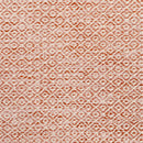 Weather-Resistant 2x3 Rug, Terracotta, Olive, & Tan Harlequin Border
