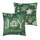 Shades of Emerald Throw Pillow Shades of Emerald Square Pillow, 16"