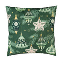 Shades of Emerald Throw Pillow Shades of Emerald Square Pillow, 16"
