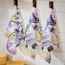 Golden Lilac Quick Dry Dish Cloth, Set of 3, 10" x 10"