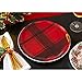 Ceramic 10" Dinner Plate, Christmas Cadence